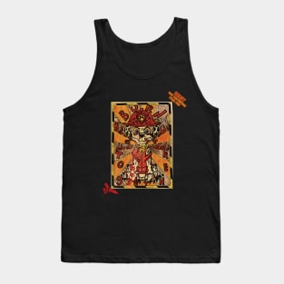 OBEY PAW PROTECT PYRO PUP Tank Top